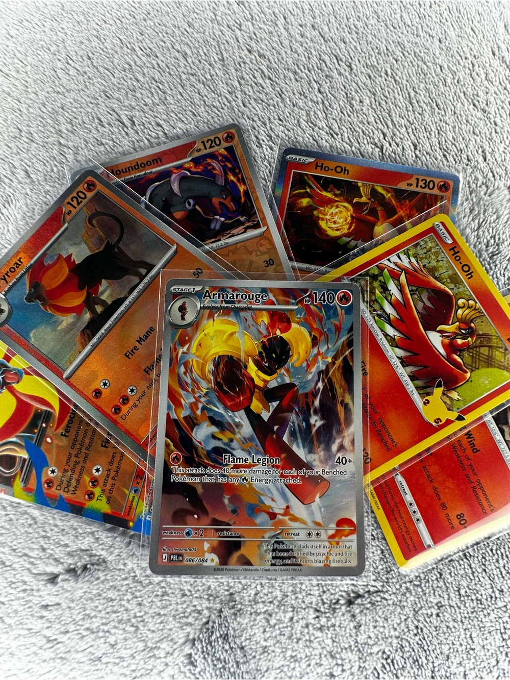 7 fire type pokemon bundle